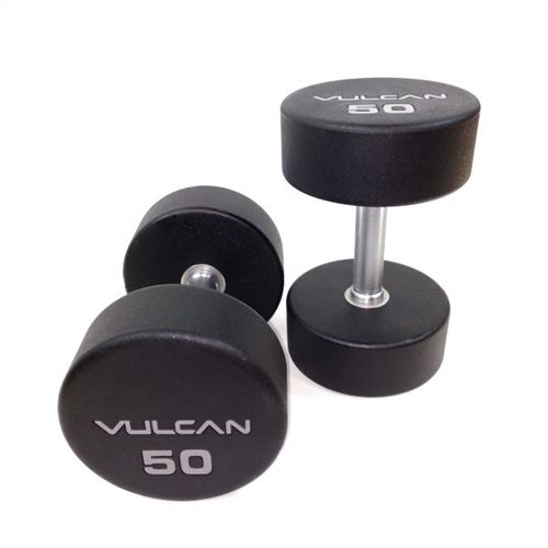 Vulcan Urethane 140 lb Dumbbell Pair