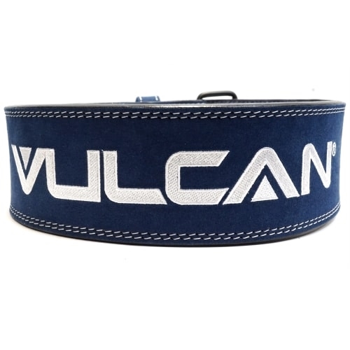 Vulcan Blue Leather Powerlifting Belt