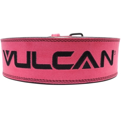 RAD Pink Leather Belt 4" Gym Power Heavy Duty Weight Lifting Bodybuilding New 