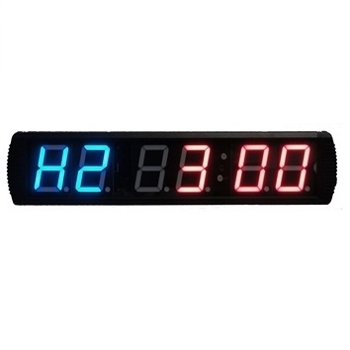 Crossfit Interval Timer 4 digit Red&Red